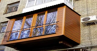 Внешняя отделка балкона Гай цена от 1042 руб. м/2.